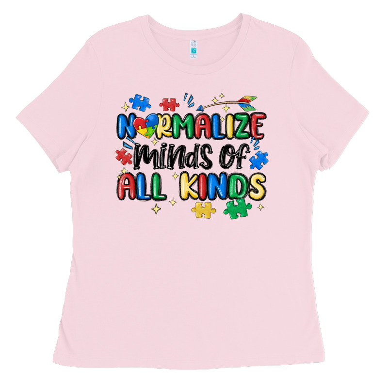 Normalize Minds Of All Kinds Ladies Tee by MaliasSmallBusiness | Teevron