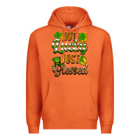 Carrot St. Patrick's Not lucky just blessed Premium Hoodie - OliviaCreatesArt