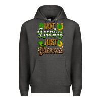 Charcoal Heather St. Patrick's Not lucky just blessed Premium Hoodie - OliviaCreatesArt