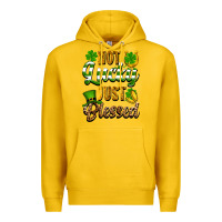 Lemon St. Patrick's Not lucky just blessed Premium Hoodie - OliviaCreatesArt