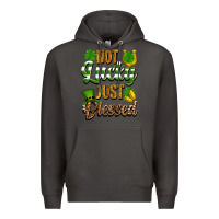 Smoke St. Patrick's Not lucky just blessed Premium Hoodie - OliviaCreatesArt