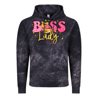 Cloud Black boss lady Vintage Hoodie - LillyAllenDesigns