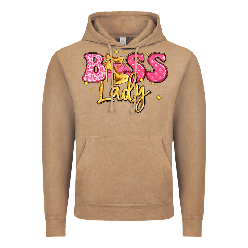 Boss Lady Vintage Hoodie by LillyAllenDesigns | Teevron