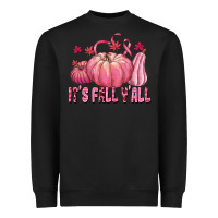 Black its fall yall Heavyweight Sweatshirt - texasbilliewilder
