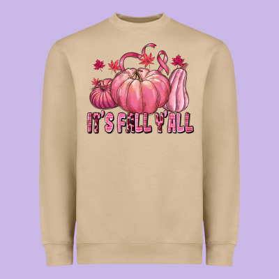 Its Fall Yall Heavyweight Sweatshirt Designed By Texasbilliewilder