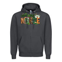 Smoke One lucky Nurse with elements St. Patricks Day Zipper Hoodie - HowdyJamesFarm