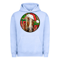 Pigment Grape Ice Belgian Horse  Christmas Urban Hoodie - LillyAllenDesigns