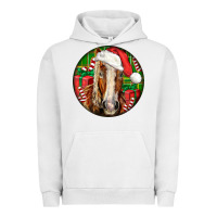Pigment Lunar Rock Belgian Horse  Christmas Urban Hoodie - LillyAllenDesigns