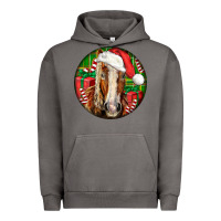 Pigment Tornado Belgian Horse  Christmas Urban Hoodie - LillyAllenDesigns