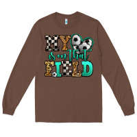 Chestnut my heart is on that field soccer Long Sleeve Tee - Jasminsmagicworld