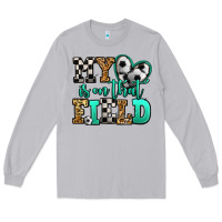Moon Dust my heart is on that field soccer Long Sleeve Tee - Jasminsmagicworld