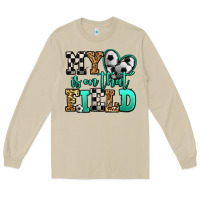 Mushroom my heart is on that field soccer Long Sleeve Tee - Jasminsmagicworld