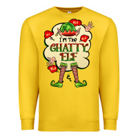 Lemon im the chatty elf Premium Sweatshirt - FaDigitalArtStudio