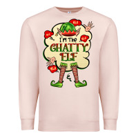 Pale Pink im the chatty elf Premium Sweatshirt - FaDigitalArtStudio