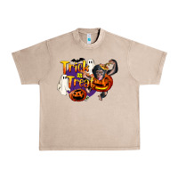 French Oak Trick Or Treat Chimpanzee Urban Heavy Tee - LillyAllenDesigns