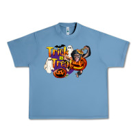 Pebble Blue Trick Or Treat Chimpanzee Urban Heavy Tee - LillyAllenDesigns