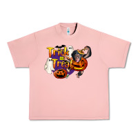Salmon Trick Or Treat Chimpanzee Urban Heavy Tee - LillyAllenDesigns