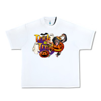 White Trick Or Treat Chimpanzee Urban Heavy Tee - LillyAllenDesigns