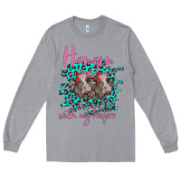 Heather Grey Hangin With My Heifers Long Sleeve Tee - Bettercallsaul