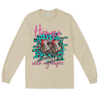 Mushroom Hangin With My Heifers Long Sleeve Tee - Bettercallsaul