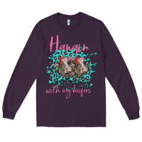 Plum Hangin With My Heifers Long Sleeve Tee - Bettercallsaul