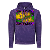 Cloud Purple mardi gras street lights Vintage Hoodie - LillyAllenDesigns