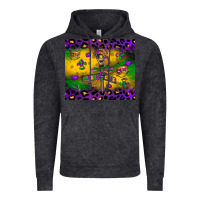 Vintage Black mardi gras street lights Vintage Hoodie - LillyAllenDesigns