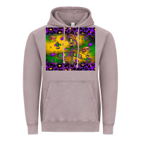 Vintage Zinc mardi gras street lights Vintage Hoodie - LillyAllenDesigns