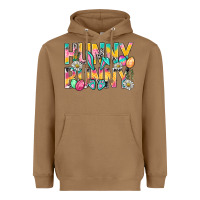 Toasted Coconut Hunny Bunny Easter Heavyweight Hoodie - BundleAndBundleShop