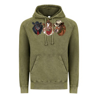Vintage Olive Hangin With My Heifers Vintage Hoodie - RanaPortraitStore