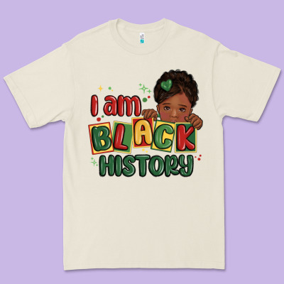 I Am Black History Black Girl Premium Tee Designed By Maliassmallbusiness