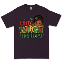 Plum i am black history black girl Premium Tee - MaliasSmallBusiness