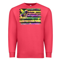 Cardinal mardi gras Premium Sweatshirt - FaDigitalArtStudio