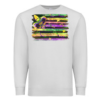 Dove Grey mardi gras Premium Sweatshirt - FaDigitalArtStudio