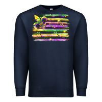 Navy mardi gras Premium Sweatshirt - FaDigitalArtStudio