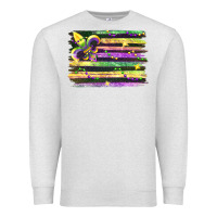 Oatmeal Heather mardi gras Premium Sweatshirt - FaDigitalArtStudio