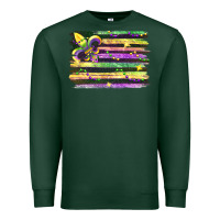 Sports Green mardi gras Premium Sweatshirt - FaDigitalArtStudio