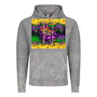 Cloud Rock mardi gras lips Vintage Hoodie - LillyAllenDesigns