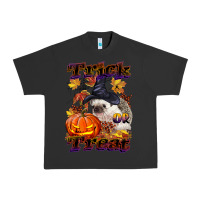 Pigment Black Halloween Hedgehog Trick Or Treat Urban Heavy Tee - LillyAllenDesigns