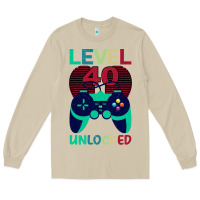 Level 40 Unlocked Long Sleeve Tee | Teevron