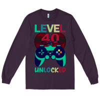 Plum Level 40 Unlocked Long Sleeve Tee - Bettercallsaul