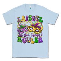 Dusty Blue laissez les bon temps rouler Classic Tee - LillyAllenDesigns