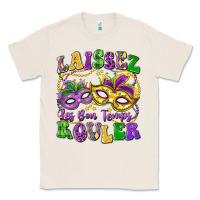 Natural laissez les bon temps rouler Classic Tee - LillyAllenDesigns