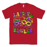 Red laissez les bon temps rouler Classic Tee - LillyAllenDesigns