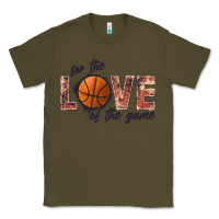 Army Green basketball love of the game Classic Tee - JahusDesignShop