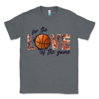 Charcoal Heather basketball love of the game Classic Tee - JahusDesignShop