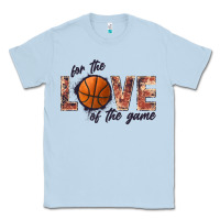 Dusty Blue basketball love of the game Classic Tee - JahusDesignShop