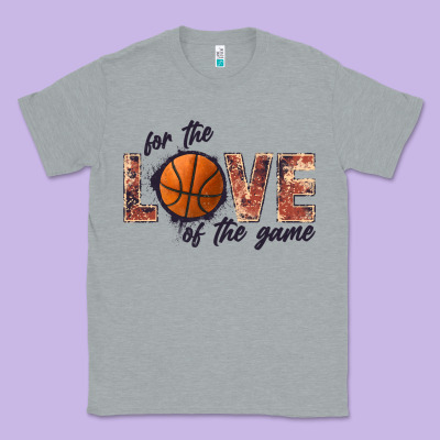 Basketball Love Of The Game Classic Tee Designed By Jahusdesignshop