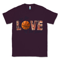 Plum basketball love of the game Classic Tee - JahusDesignShop