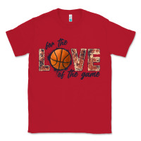 Red basketball love of the game Classic Tee - JahusDesignShop